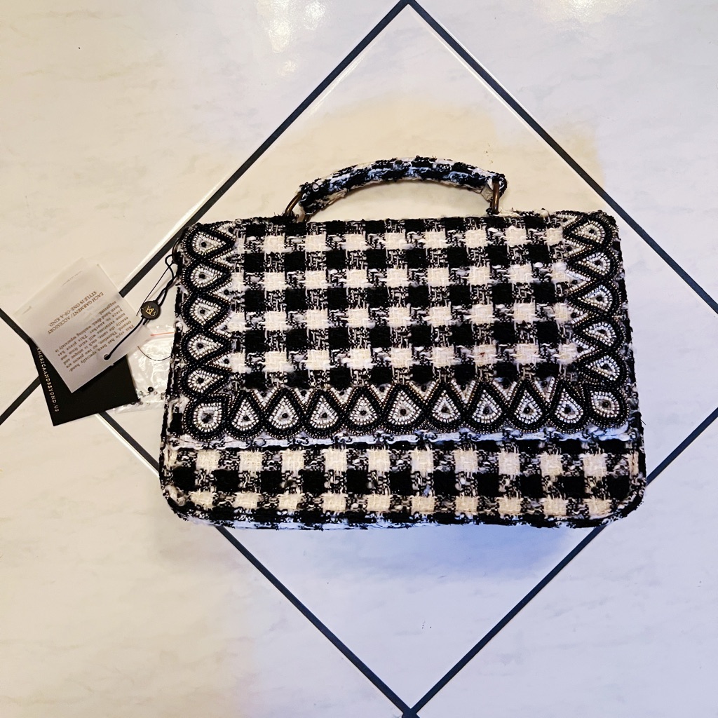 Brand New America  Beyond Houndstooth Purse